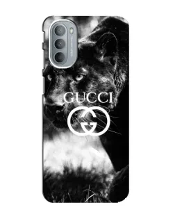 Чехол для Motorola MOTO G31 с картинкой «Gucci — дикая природа»