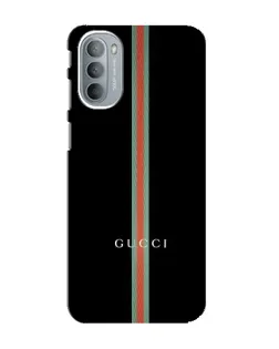 Чехол для Motorola MOTO G31 с картинкой «Gucci — строгая линия»