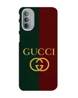 Чехол для Motorola MOTO G31 с картинкой «Gucci — темно-зеленый градиент»