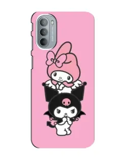 Чехол для Motorola MOTO G31 с картинкой «My Melody и Kuromi» Чехол для Motorola MOTO G31 с картинкой «My Melody и Kuromi»