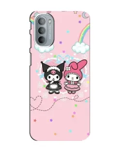 Чехол для Motorola MOTO G31 с картинкой «My Melody и Kuromi» Чехол для Motorola MOTO G31 с картинкой «My Melody и Kuromi»