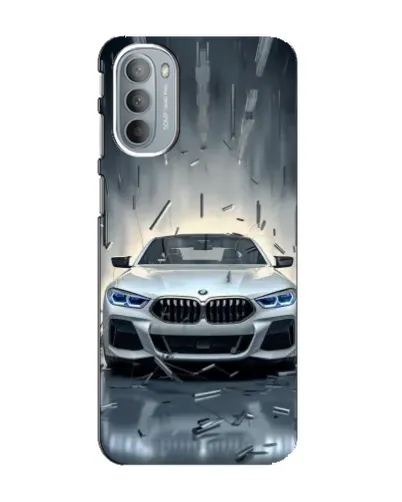 Чехол для Motorola MOTO G31 с картинкой «BMW в свете фар» Чехол для Motorola MOTO G31 с картинкой «BMW в свете фар»