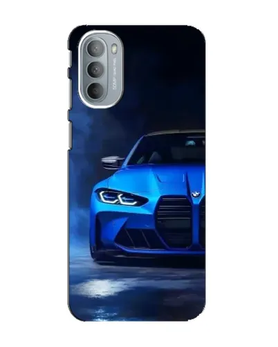 Чехол для Motorola MOTO G31 с картинкой «Голубая BMW M4» Чехол для Motorola MOTO G31 с картинкой «Голубая BMW M4»
