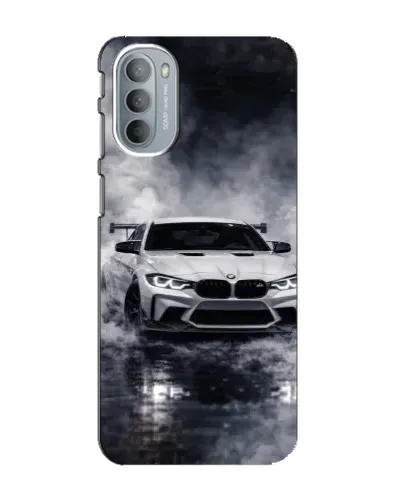 Чехол для Motorola MOTO G31 с картинкой «BMW сквозь туман» Чехол для Motorola MOTO G31 с картинкой «BMW сквозь туман»