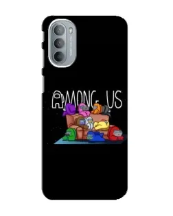 Чохол для Motorola MOTO G31 з картинкою «Логотип Among Us»