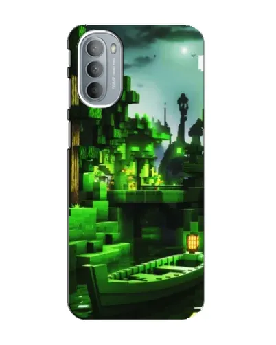 Чехол для Motorola MOTO G31 с картинкой «Minecraft лесной пейзаж» Чехол для Motorola MOTO G31 с картинкой «Minecraft лесной пейзаж»