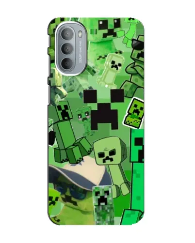 Чехол для Motorola MOTO G31 с картинкой «Криперы Minecraft» Чехол для Motorola MOTO G31 с картинкой «Криперы Minecraft»