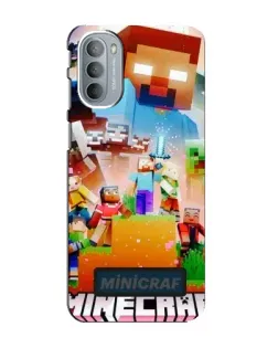 Чехол для Motorola MOTO G31 с картинкой «Minecraft герои игры» Чехол для Motorola MOTO G31 с картинкой «Minecraft герои игры»