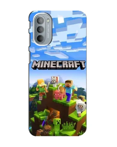 Чехол для Motorola MOTO G31 с картинкой «Minecraft классический мир» Чехол для Motorola MOTO G31 с картинкой «Minecraft классический мир»