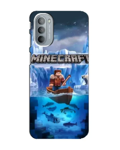 Чехол для Motorola MOTO G31 с картинкой «Minecraft ледяной мир» Чехол для Motorola MOTO G31 с картинкой «Minecraft ледяной мир»