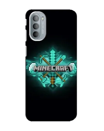 Чехол для Motorola MOTO G31 с картинкой «Minecraft Diamond лого» Чехол для Motorola MOTO G31 с картинкой «Minecraft Diamond лого»