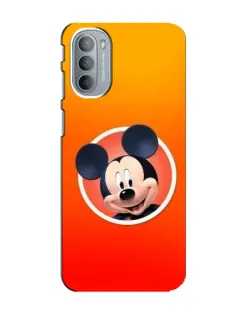 Чехол для Motorola MOTO G31 с картинкой «Mickey в круге»