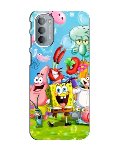 Чехол для Motorola MOTO G31 с картинкой «Губка Боб и друзья» Чехол для Motorola MOTO G31 с картинкой «Губка Боб и друзья»