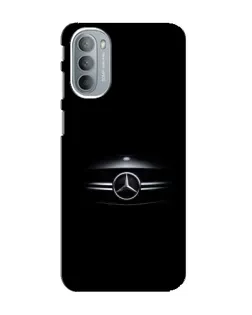 Чехол для Motorola MOTO G31 с картинкой «Mercedes — абстрактные линии»