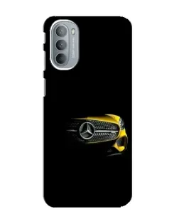 Чехол для Motorola MOTO G31 с картинкой «Mercedes — ретро стиль»