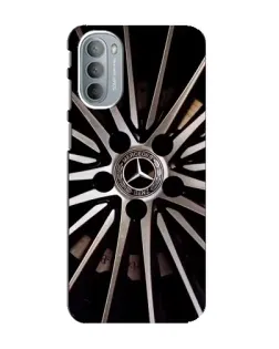 Чехол для Motorola MOTO G31 с картинкой «Диск Mercedes»