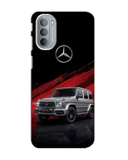 Чехол для Motorola MOTO G31 с картинкой «Mercedes G-Class красный»