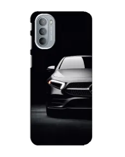 Чехол для Motorola MOTO G31 с картинкой «Свет фар Mercedes»