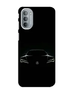 Чехол для Motorola MOTO G31 с картинкой «Mercedes — силуэт авто» Чехол для Motorola MOTO G31 с картинкой «Mercedes — силуэт авто»