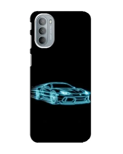 Чехол для Motorola MOTO G31 с картинкой «Неоновый контур Lamborghini» Чехол для Motorola MOTO G31 с картинкой «Неоновый контур Lamborghini»