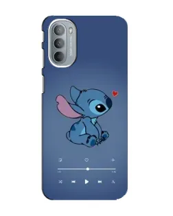 Чехол для Motorola MOTO G31 с картинкой «Музыкальный Stitch»