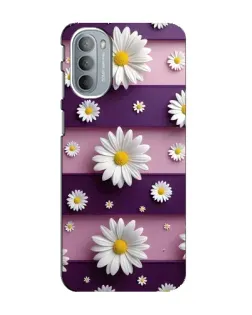Чехол для Motorola MOTO G31 с картинкой «Ромашки на фиолетовом» Чехол для Motorola MOTO G31 с картинкой «Ромашки на фиолетовом»
