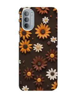 Чехол для Motorola MOTO G31 с картинкой «Узор из маленьких подсолнухов» Чехол для Motorola MOTO G31 с картинкой «Узор из маленьких подсолнухов»