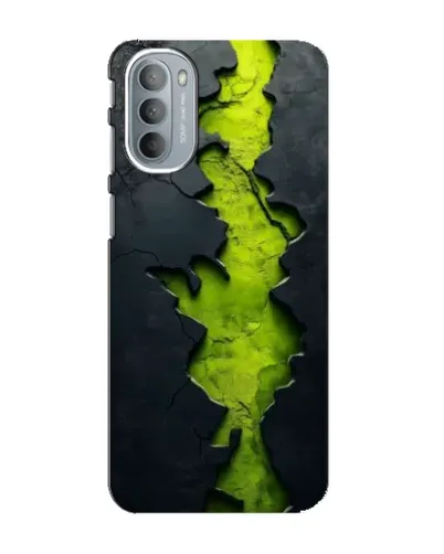 Чехол для Motorola MOTO G31 с картинкой «Салатовый разлом скалы» Чехол для Motorola MOTO G31 с картинкой «Салатовый разлом скалы»