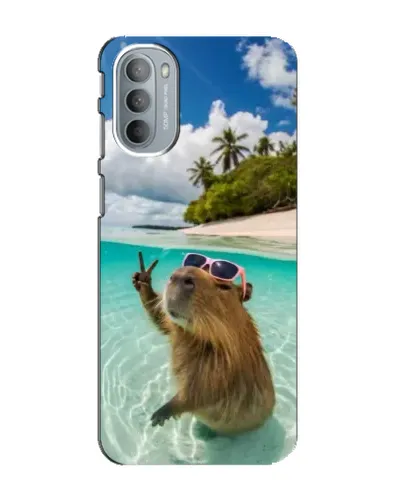 Чехол для Motorola MOTO G31 с картинкой «Капибара на море» Чехол для Motorola MOTO G31 с картинкой «Капибара на море»