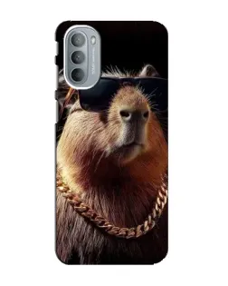 Чехол для Motorola MOTO G31 с картинкой «Капибара золотая цепь» Чехол для Motorola MOTO G31 с картинкой «Капибара золотая цепь»