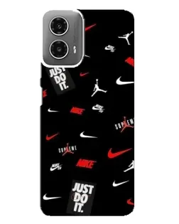 Чехол для Motorola MOTO G34 с картинкой «Nike Mix Pattern» Чехол для Motorola MOTO G34 с картинкой «Nike Mix Pattern»