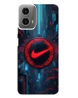 Чехол для Motorola MOTO G34 с картинкой «Техногенный стиль Nike» Чехол для Motorola MOTO G34 с картинкой «Техногенный стиль Nike»