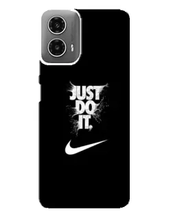 Чехол для Motorola MOTO G34 с картинкой «Текстовый принт Nike» Чехол для Motorola MOTO G34 с картинкой «Текстовый принт Nike»