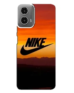Чехол для Motorola MOTO G34 с картинкой «Nike — вечерний горизонт» Чехол для Motorola MOTO G34 с картинкой «Nike — вечерний горизонт»
