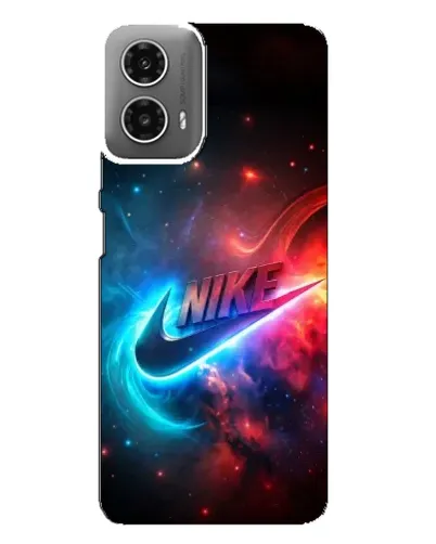 Чехол для Motorola MOTO G34 с картинкой «Огненный логотип Nike» Чехол для Motorola MOTO G34 с картинкой «Огненный логотип Nike»