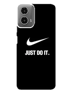Чехол для Motorola MOTO G34 с картинкой «Классический принт Nike» Чехол для Motorola MOTO G34 с картинкой «Классический принт Nike»