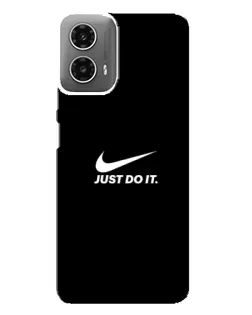 Чехол для Motorola MOTO G34 с картинкой «Минимализм от Nike» Чехол для Motorola MOTO G34 с картинкой «Минимализм от Nike»