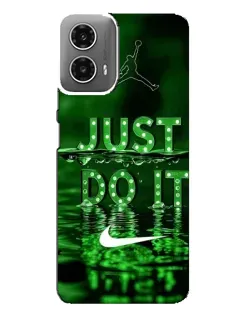 Чехол для Motorola MOTO G34 с картинкой «Зеленый неоновый Nike» Чехол для Motorola MOTO G34 с картинкой «Зеленый неоновый Nike»