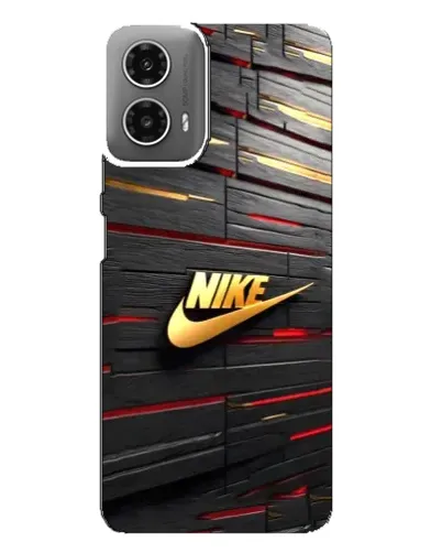 Чехол для Motorola MOTO G34 с картинкой «Золотой Nike на металле» Чехол для Motorola MOTO G34 с картинкой «Золотой Nike на металле»