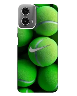 Чехол для Motorola MOTO G34 с картинкой «Теннисные мячи Найк» Чехол для Motorola MOTO G34 с картинкой «Теннисные мячи Найк»