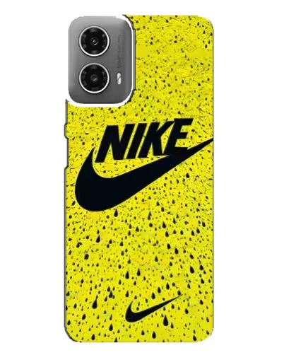Чехол для Motorola MOTO G34 с картинкой «Желтый текстурный Nike» Чехол для Motorola MOTO G34 с картинкой «Желтый текстурный Nike»