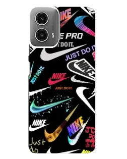 Чехол для Motorola MOTO G34 с картинкой «Nike — роскошь» Чехол для Motorola MOTO G34 с картинкой «Nike — роскошь»
