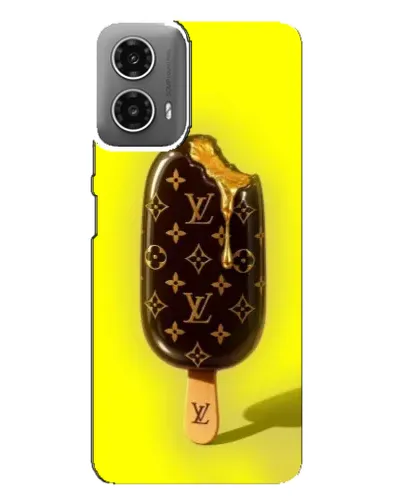 Чехол для Motorola MOTO G34 с картинкой «Мороженое от LV» Чехол для Motorola MOTO G34 с картинкой «Мороженое от LV»