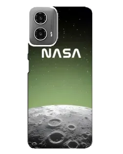 Чехол для Motorola MOTO G34 с картинкой «NASA — лунный градиент» Чехол для Motorola MOTO G34 с картинкой «NASA — лунный градиент»
