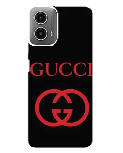 Чехол для Motorola MOTO G34 с картинкой «Gucci — красный логотип» Чехол для Motorola MOTO G34 с картинкой «Gucci — красный логотип»