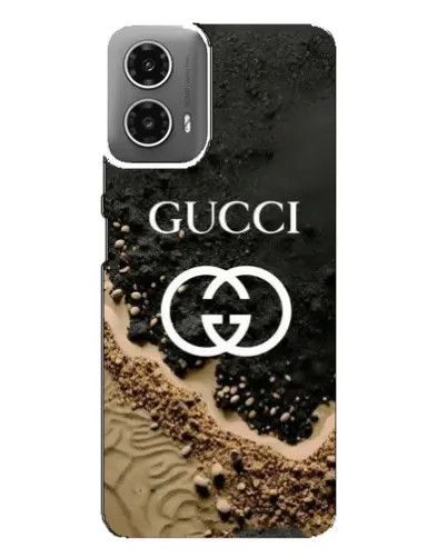 Чехол для Motorola MOTO G34 с картинкой «Gucci — песчаные дюны» Чехол для Motorola MOTO G34 с картинкой «Gucci — песчаные дюны»
