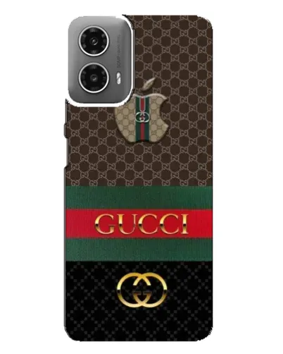 Чехол для Motorola MOTO G34 с картинкой «Gucci — брендированный десерт» Чехол для Motorola MOTO G34 с картинкой «Gucci — брендированный десерт»