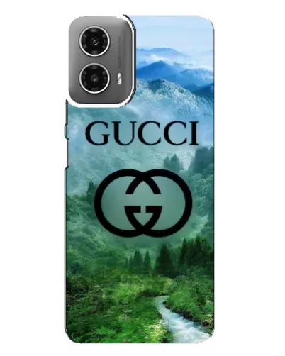 Чехол для Motorola MOTO G34 с картинкой «Gucci — горный пейзаж» Чехол для Motorola MOTO G34 с картинкой «Gucci — горный пейзаж»
