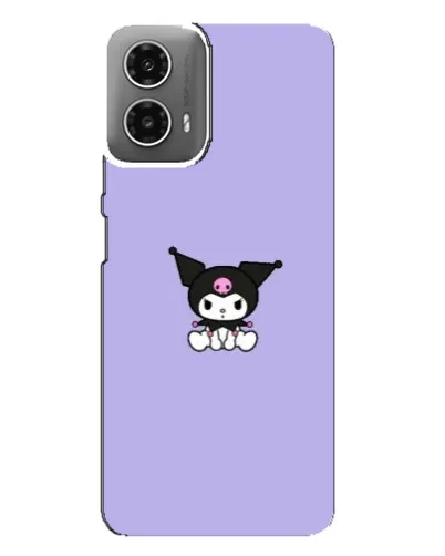 Чехол для Motorola MOTO G34 с картинкой «Kuromi — фиолетовый минимализм» Чехол для Motorola MOTO G34 с картинкой «Kuromi — фиолетовый минимализм»