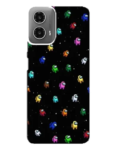 Чехол для Motorola MOTO G34 с картинкой «Экипаж Among Us» Чехол для Motorola MOTO G34 с картинкой «Экипаж Among Us»